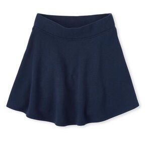 Girls French Terry Skort - Tidal